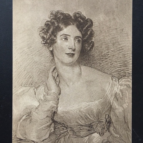 Portrait de Femme (Sir T. Lawrence) - Künstlerkarte 400266 TH