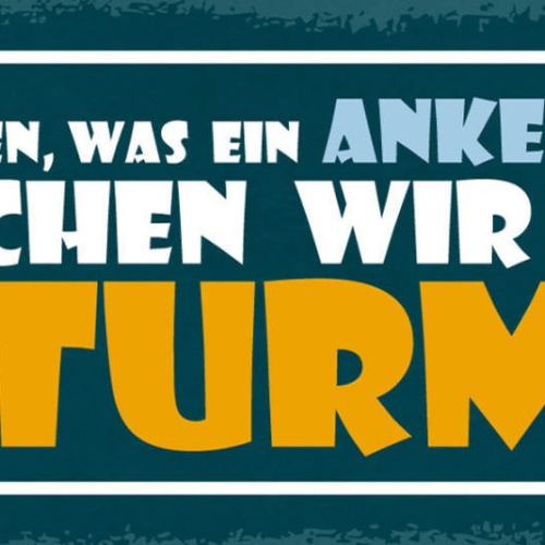 Schild Um Zu Wissen Was Ein Anker Wert Ist Brauchen Wir Einen Sturm