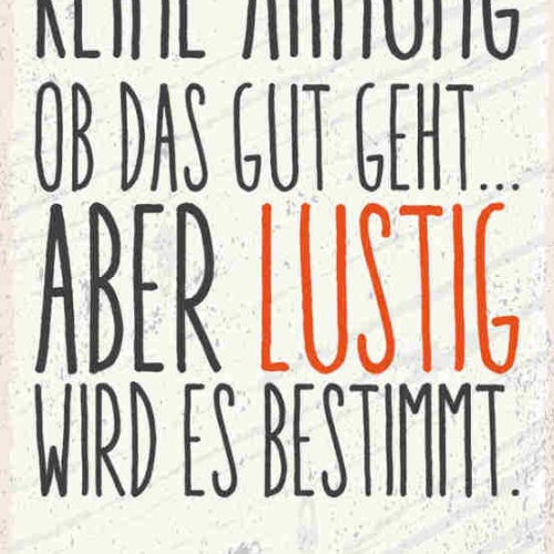 Schild Als Gott Mich Schuf Grinsen & Dachte Keine Ahnung Ob Das Gut Geht Lustig