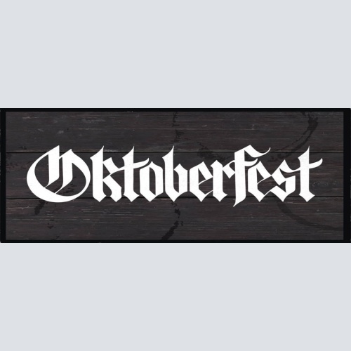 Schild Oktober Fest München Bayern Bier Alkohol Trinken 27x10 Blech od.Holz