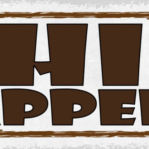 Schild Shit Happens Dumm Gelaufen Scheiße Passiert Leben 27x10 Blech od.Holz