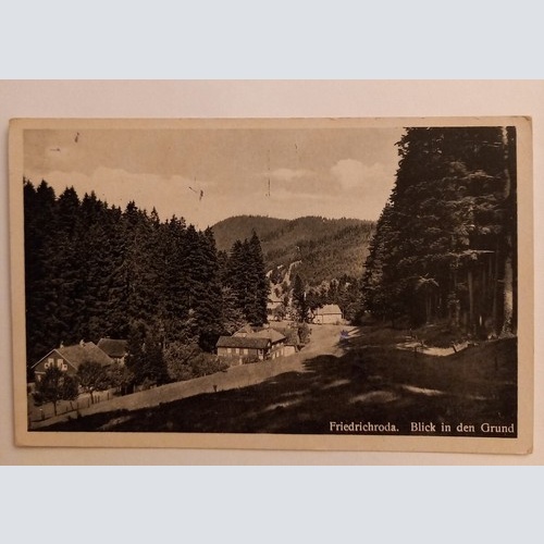 Friedrichroda Blick in den Grund 500106A gr D