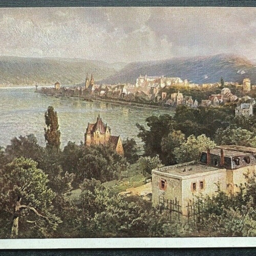 Boppard Stadt Rhein Fluss Kirche Gebäude Rheinland-Pfalz Deutschland 410138 TH C