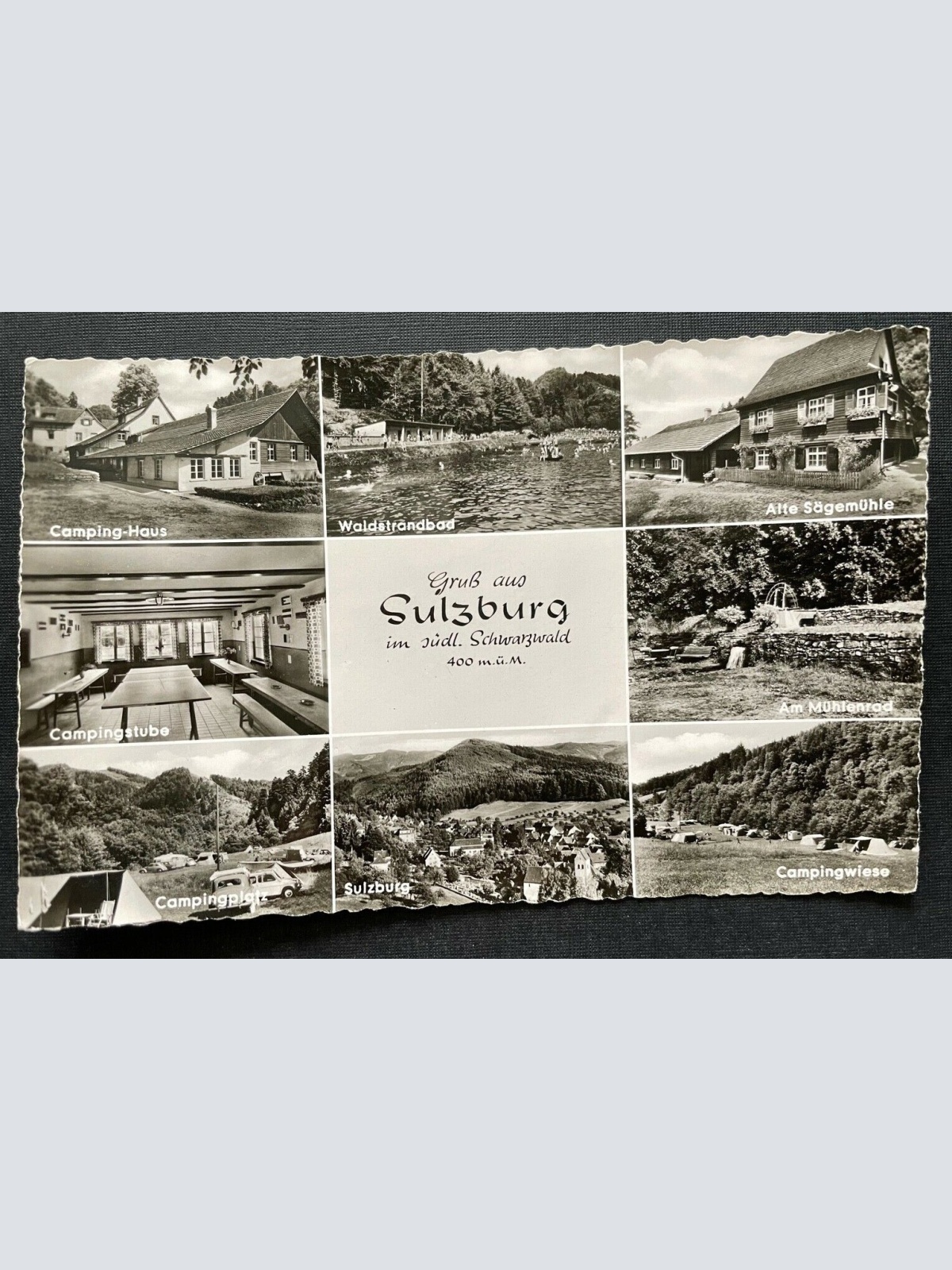 Gruss Sulzburg Stadt Collage Schwarzwald Baden-Württemberg Deutschland 410141 C