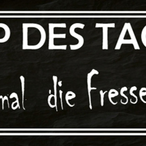 Schild Tipp Des Tages Einfach Mal Fresse Halten Mund 27 x 10 Blech od. Holz