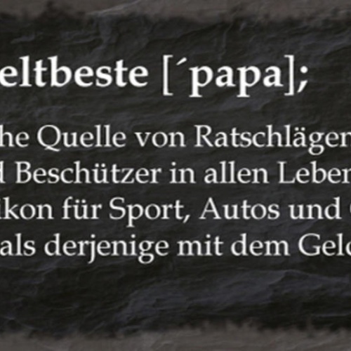 Schild Papa Der Weltbeste Ratschläge Beschüter Motivator Geldbeutel Auto 27x10