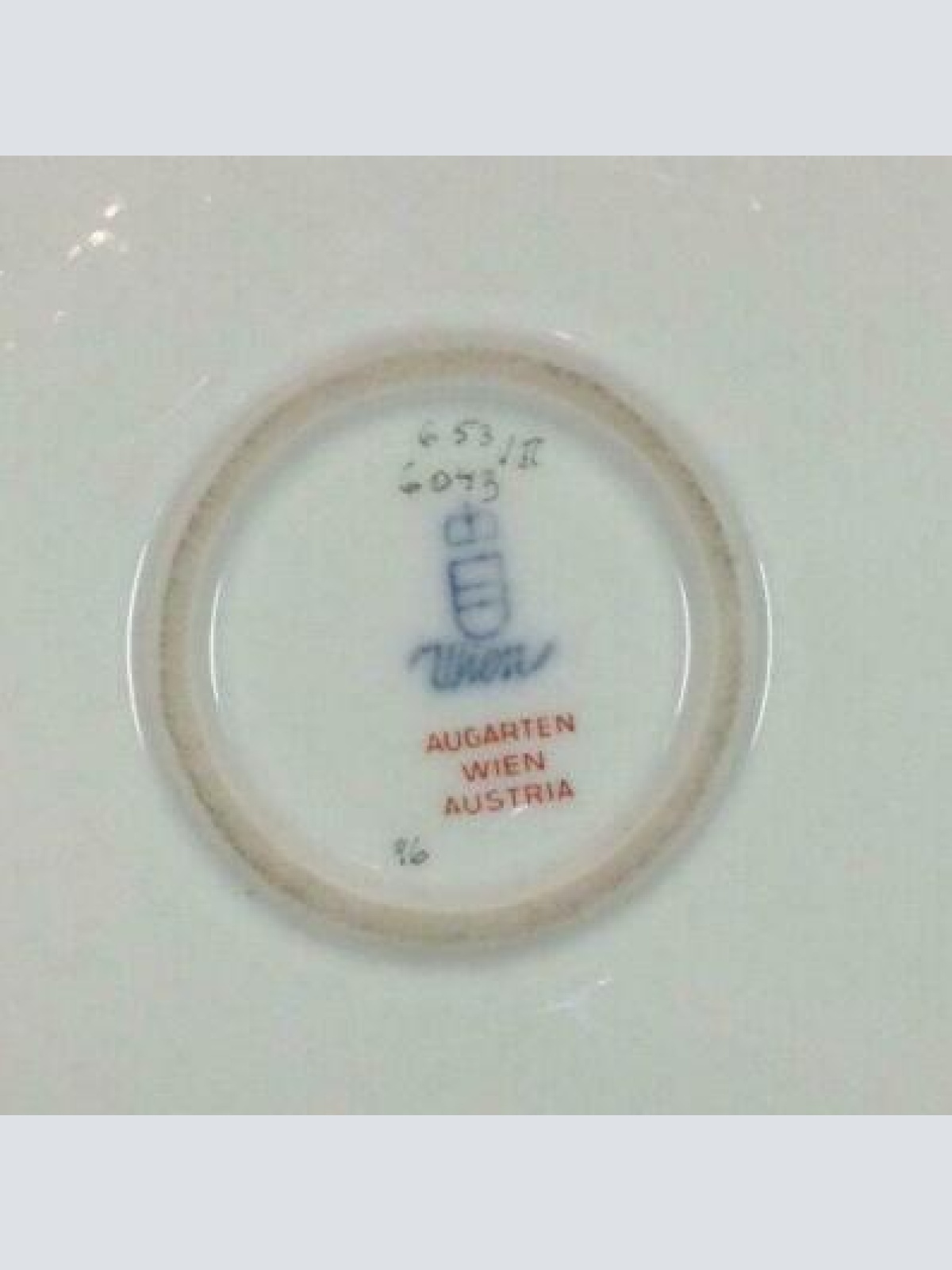 Augarten Grosse Schüssel Veilchen 30 cm   11989