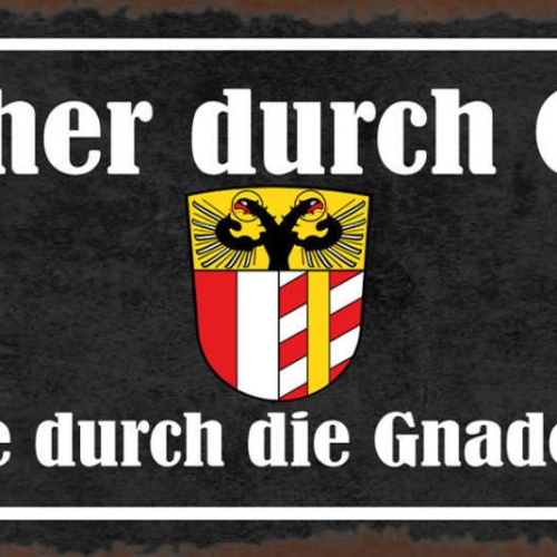 Schild Deutscher Durch Geburt Schwabe Durch Die Gnade Gottes 27x10 Blech od.Holz