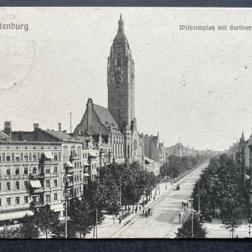 Charlottenburg Wilhelmplatz Berliner Strasse Stadt Kirche Deutschland 410721 C