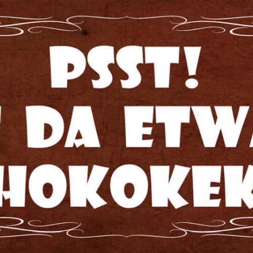 Schild Psst! Ruft Da Etwa Ein Schokokeks? Süßigkeiten Süßes 27x10 Blech od.Holz