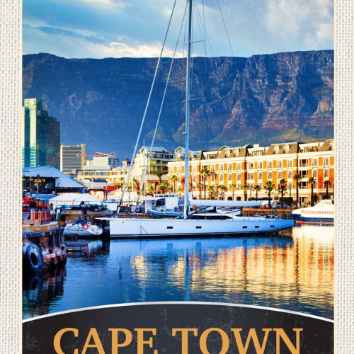 Schild Cape Town South Africa Kapstadt Südafrika 12x18 20x30 30x40 Blech/Holz