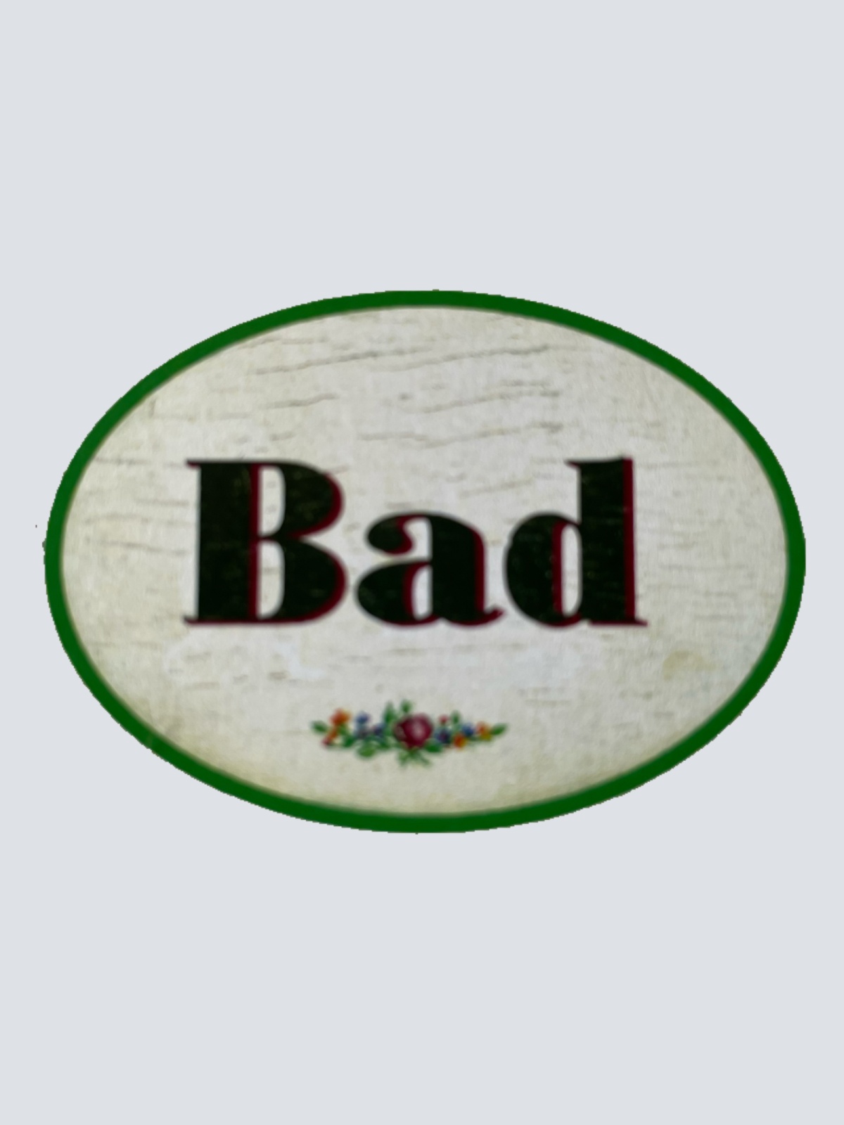 Nostalgie Holzschild Bad Badezimmer Badewanne Baden Dusche Duschen Schild