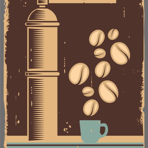 Nostalgie Schild Fresh Brewed Coffee Kaffee 12x18 / 20x30 / 30x40 Blech od. Holz