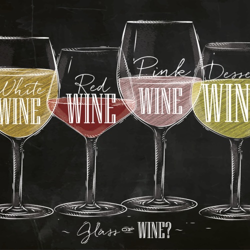 Nostalgie Schild Glass of Wine Wein Glas 12x18 / 20x30 / 30x40 Blech od. Holz