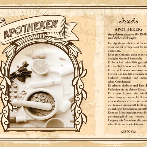 Schild Apotheker Beruf Apotheke Gesundheit Medizin 12x18 20x30 30x40 Blech/Holz