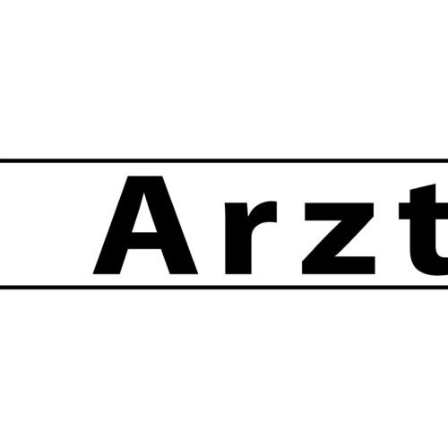 Schild Arzt Parkplatz Parken Doktor Notarzt Praxis 46 x 10 Blech od. Holz