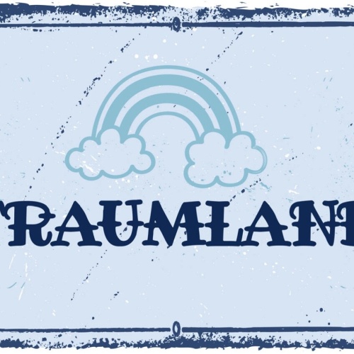 Schild Traumland Schlafzimmer Schlafen Träumen 12x18 20x30 30x40 Blech/Holz