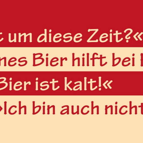 Schild Du Trinkst Zu Dieser Zeit Warmes Bier Hilft Bei Erkältung Kalt 27 x 10
