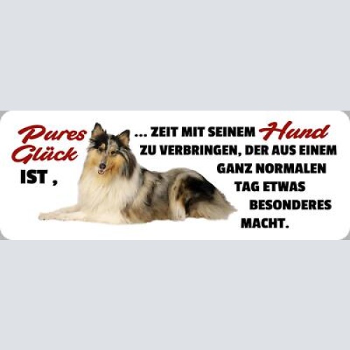 Schild pures glück ist zeit mit seinem hund zu verbringen tag etwas besonderes