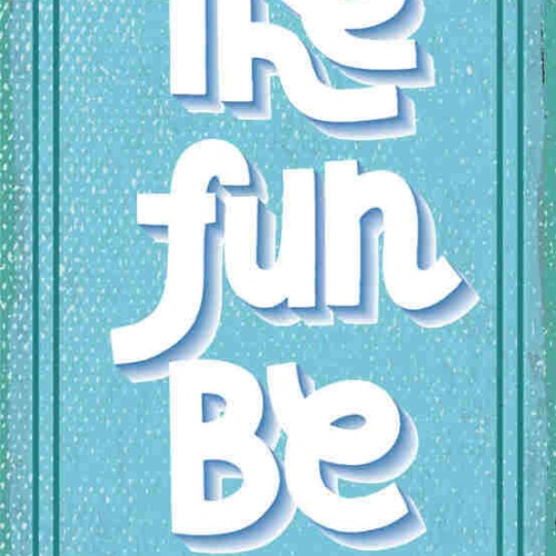 Schild Let The Fun Be Gin Alkohol Drinks Spirituose Bar 27x10 Blech od.Holz