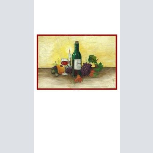 Kuk nostalgie holzschild "wein"