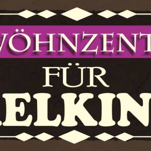Schild Verwöhnzentrum Für Enkelkinder Oma Opa Großeltern 27x10 Blech od.Holz