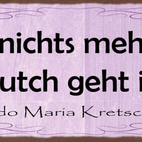 Schild Wenn Nichts Mehr Geht Eine Clutch Geht Immer 27x10 Blech od.Holz