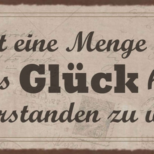 Schild Es Gibt Eine Menge Leute Die Das Glück Haben Mussverstanden Zu Werden