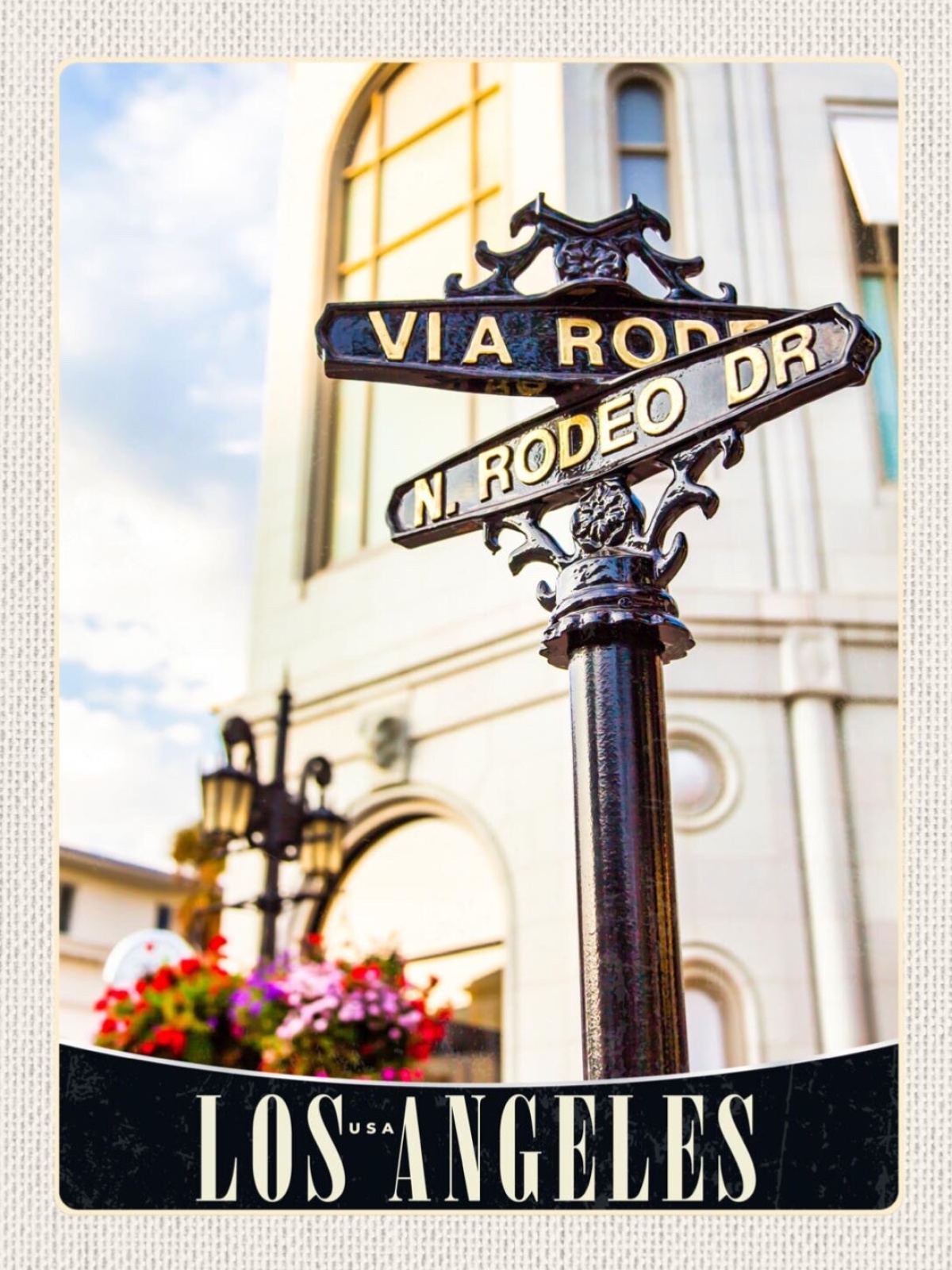 Schild Los Angeles USA Nevada Rodeo Dr. Straße 12x18 20x30 30x40 Blech/Holz