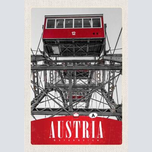 Schild spruch austria österreich wien riesenrad prater jw