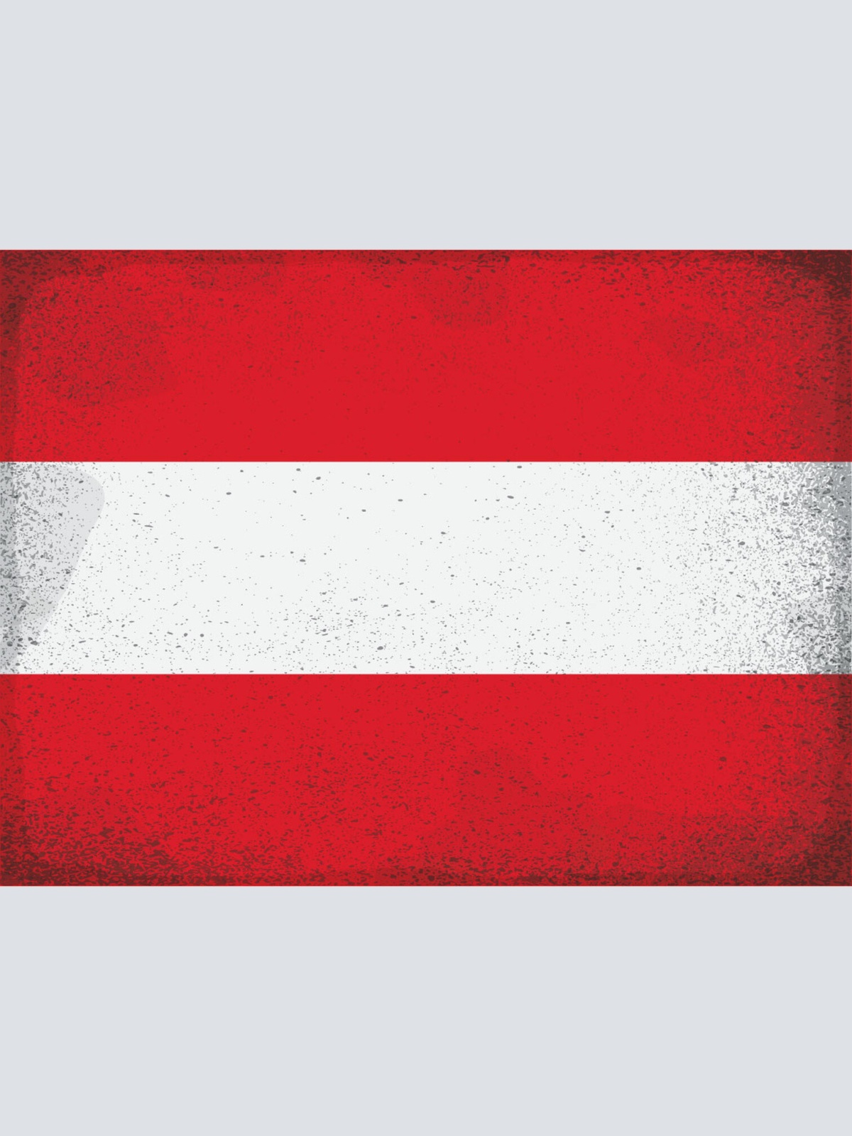 Schild Spruch Nationalflagge Österreich JW