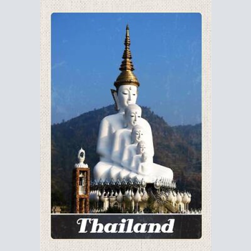 Schild spruch thailand tempel berg jw