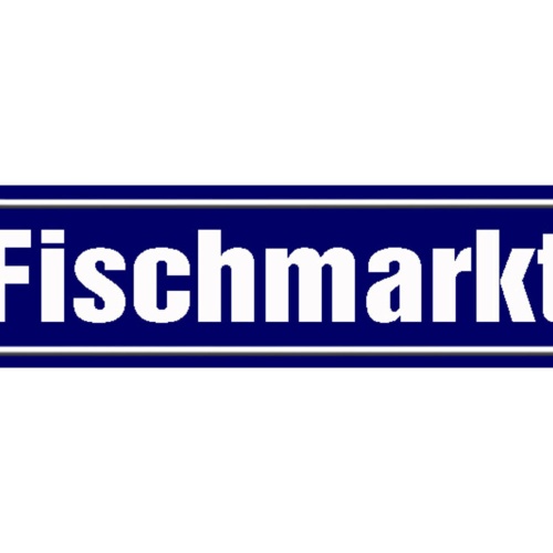Schild Fisch Markt Verkauf Stand Handel Ort Platz Straße 46 x 10 Blech od. Holz