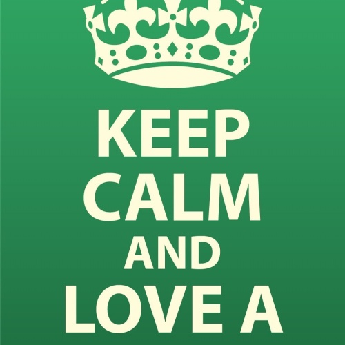 Schild Keep Calm Love a Nerd Liebe Computer 12x18 / 20x30 / 30x40 Blech od. Holz