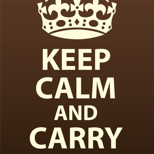 Schild Keep Calm Carry a Wand Zauberstab 12x18 / 20x30 / 30x40 Blech od. Holz