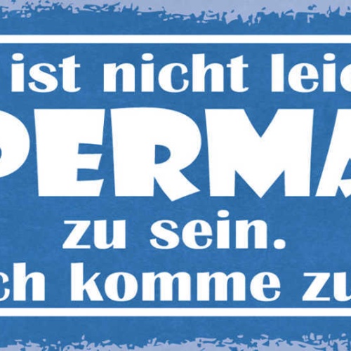 Schild Es Ist Nicht Leicht Supermann Zu Sein Aber Ich Komme Zurecht 27x10