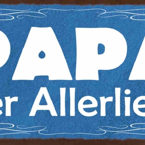 Schild Papa Ist Der Allerliebste Vater Familie Kind Kinder 27x10 Blech od.Holz