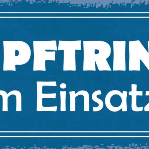 Schild Kampftrinker Im Einsatz Alkohol Bier Trinken Glas 27x10 Blech od.Holz