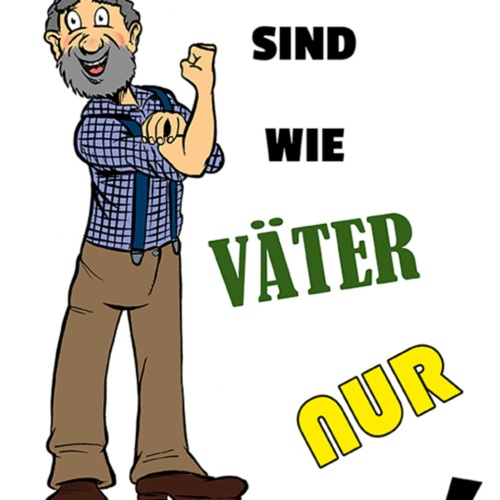 Schild Spruch Opas sind wie Väter nur cooler JW