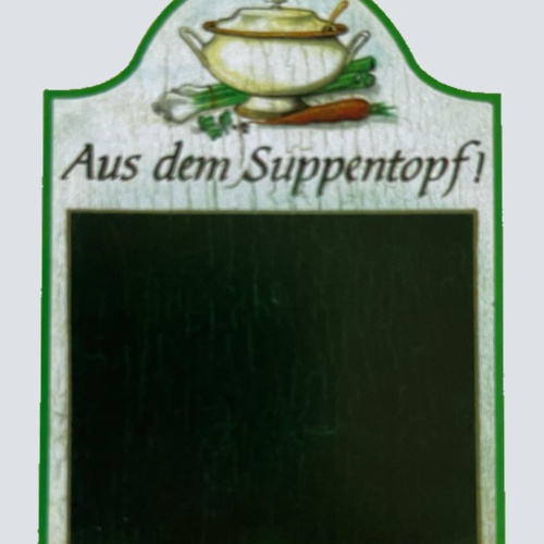 Nostalgie Holzschild Aus Dem Suppentopf Suppe Tafel Stil Essen Küche Schild