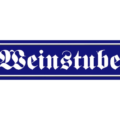Schild Wein Stube Alkohol Lokal Kneipe Winzer Ort Straße 46 x 10 Blech od. Holz