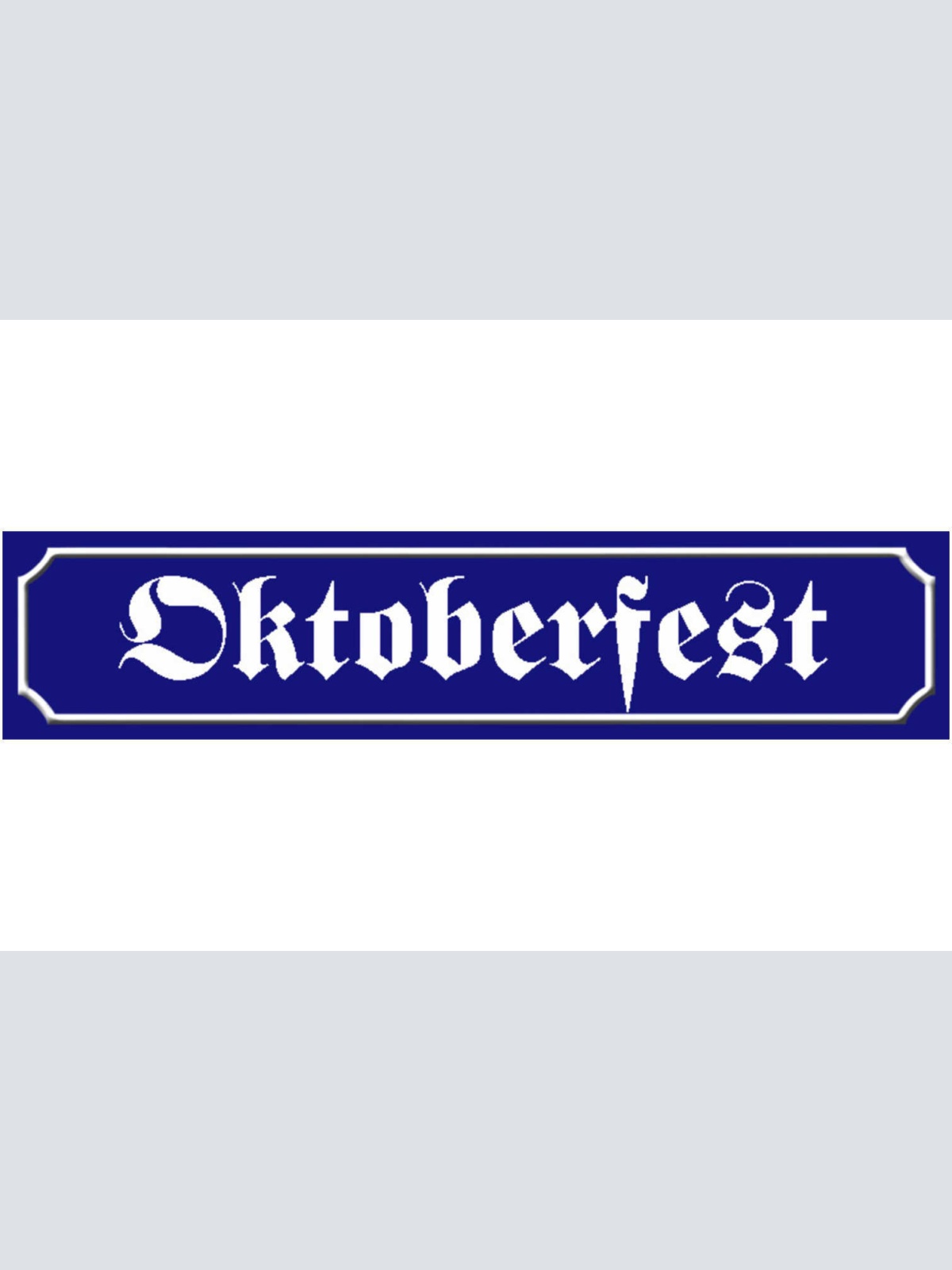 Schild Oktober Fest Bier Alkohol München Bayern Ort Straße 46 x 10 Blech od.Holz
