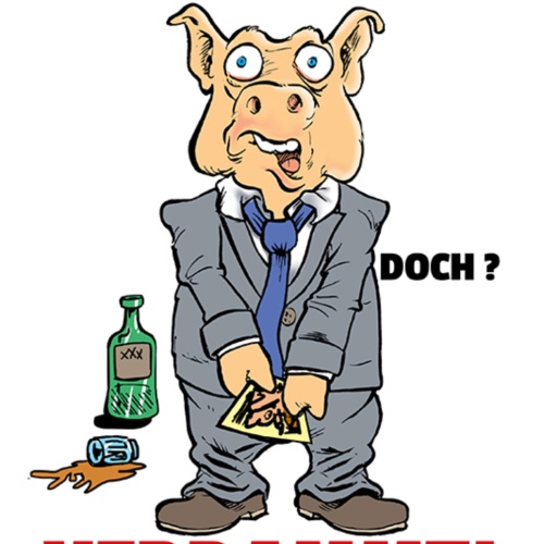 Schild Spruch Das habe ich getan? Kann gar nicht sein Doch Verdammt Peinlich JW