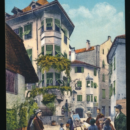 AK aus Bozen das Batzenhäusl Italien (539)