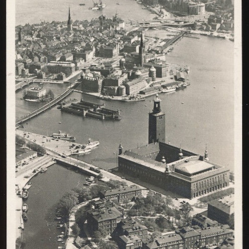 AK aus Stockholm Luftbild Schweden (690)