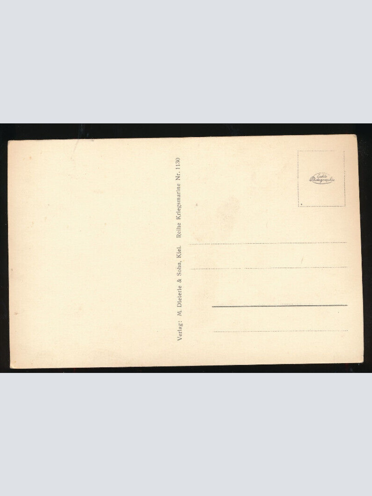 AK vom Räumboot Nr.8 mit Deutscher Flagge (730)