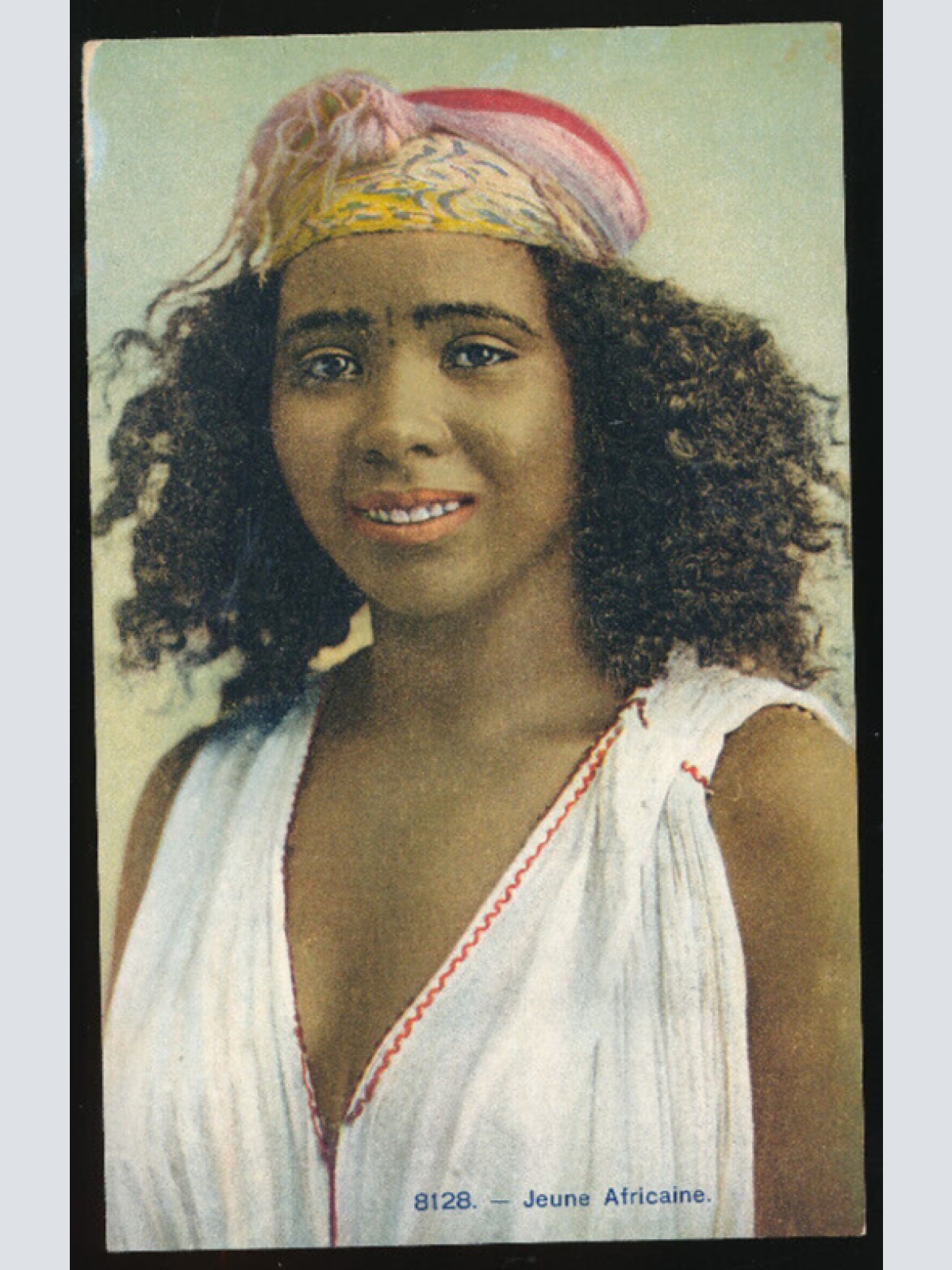 AK von einer jungen Afrikanerin Afrika (683)