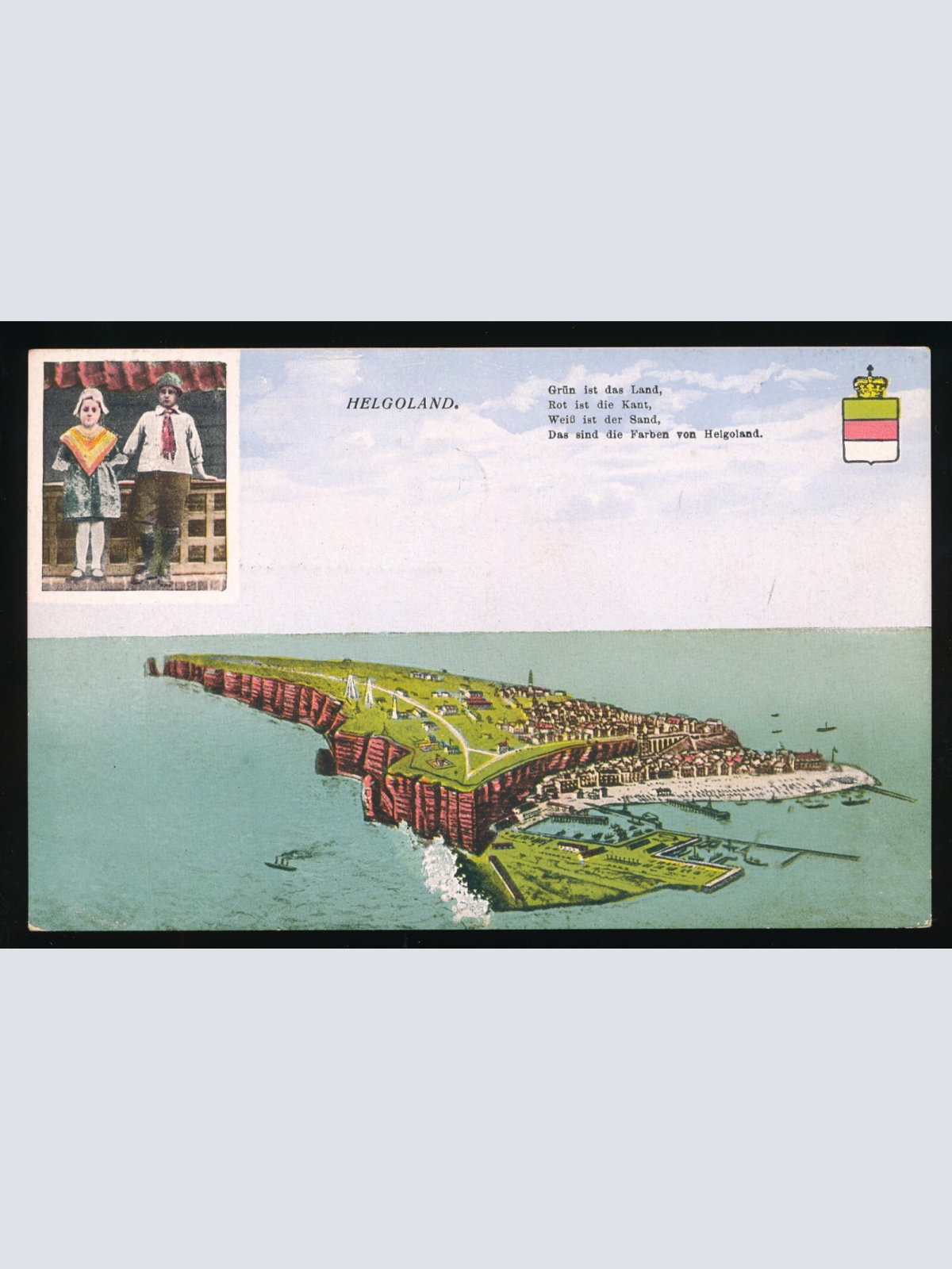 AK aus Helgoland Schleswig-Holstein (110)