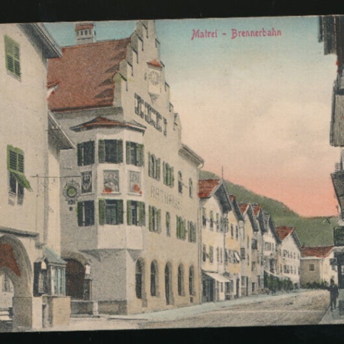 AK aus Matrei Brennerbahn Tirol (754)