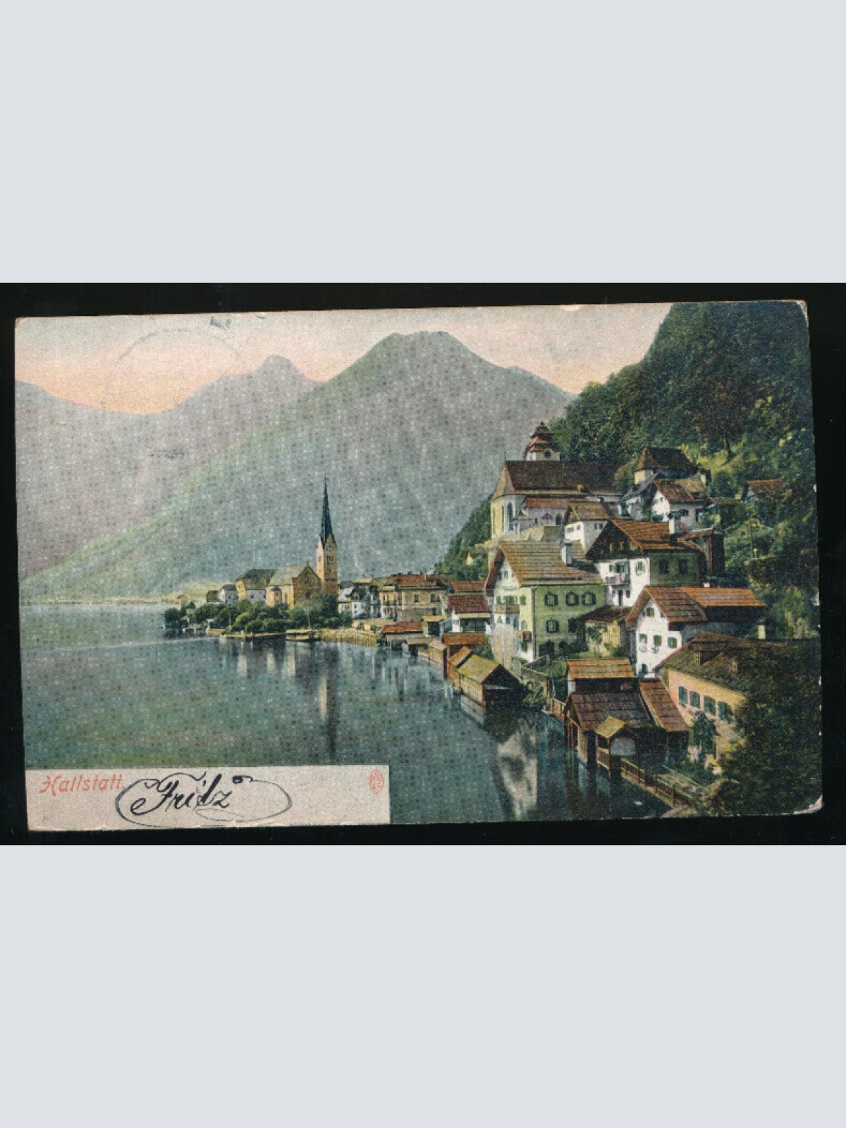 AK aus Hallstatt Oberösterreich (735)